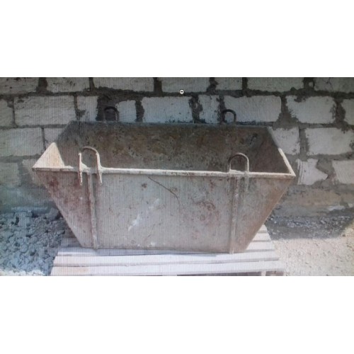 Cutie metalică pentru soluție 1200x800x500 mm folosita