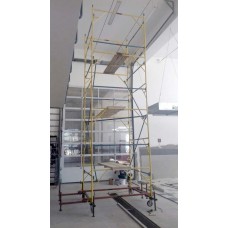 Turn mobil cu baza pătrată 1,64x1,64m