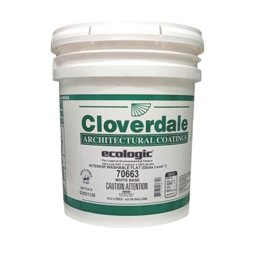 Vopsea 100% acrilica cu ceramica mata pentru interior baza W - 18.5L